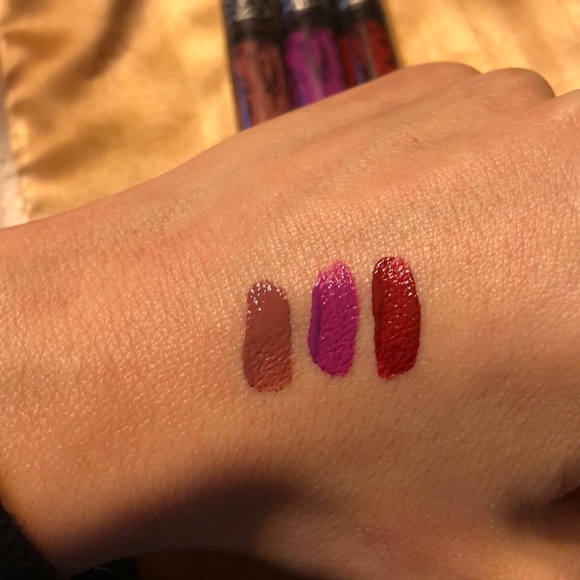 Kat Von D Everlasting Liquid Lip Set of 3 - Picture 2 of 3